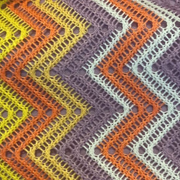 Hanky hem embroidered wrap top - Picture 4 of 4